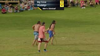 2024 Cherokee Mens Stickball Wu De Li Gv vs Big Cove [upl. by Eilac]