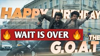 Thalapati Vijay the goat  the goat trailer  the goat teaser  vijay the goat movie  the goat life [upl. by Dnomed]