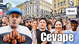 ICH FRAGE 100 MENSCHEN nach den besten CEVAPCICI  Wien Edition 🇦🇹 [upl. by Serena]