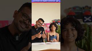 Learn English with Adi n Daddy👍 English Speaking Practice  English Connection shorts [upl. by Einwahs]