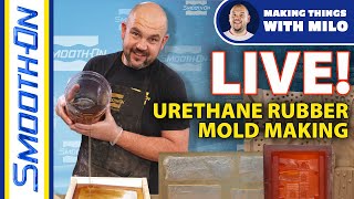 YouTube LIVE Urethane Rubber Mold Making Hosted By Milo Medunic [upl. by Carney]