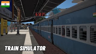 TPJ HOWRAH SUPERFAST EXPRESS JOURNEY IN TRAIN SIMULATOR  WAG 7 LOCO  HINDI GAMEPLAY [upl. by Fitz753]