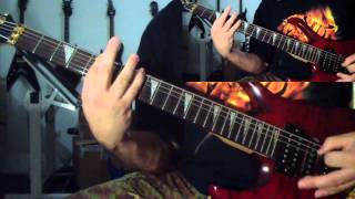 Cannibal Corpse  Scalding Hail guitar cover [upl. by Novick]