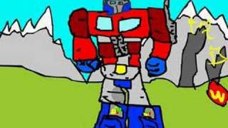 Optimus Prime Saves McDonalds Transformers Animation [upl. by Royd]