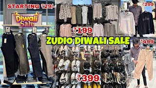 Zudio Diwali Biggest Sale Clothes Starting At ₹29😱  Zudio Winter Collection [upl. by Oilejor]