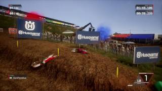 MXGP3 Review Gameplay PS4 Online Race [upl. by Allicerp]