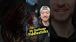 Fiddlesticks VO  The scariest voice in gaming [upl. by Ainotahs]