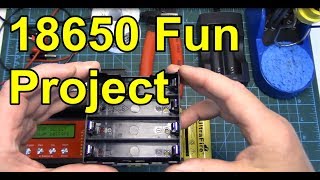 Charging 18650 Batteries with RC Charger amp Common 18650 Battery Holder [upl. by Orabla]