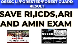 OSSSC FORESTER LIFOREST GUARD RESULT  SAVE RIARIAMINICSD EXAMINATION [upl. by Aldarcy335]