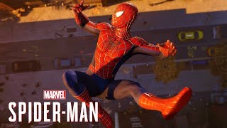 Marvels SpiderMan PS4  All Story Cutscenes With Webbed Suit [upl. by Henriha319]