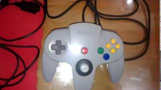 Jogando no Nintendo WII com o controle de Nintendo 64  Retropad 32  nas entradas de Game Cube [upl. by Dow]