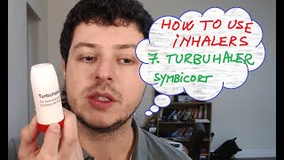 7 How to use inhalers  Symbicort Turbuhaler [upl. by Lashonde]