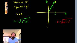Complexe getallen  modulus en argument berekenen bij de vorm abi [upl. by Rather]