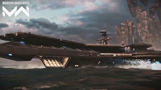 Modern Warships futuristic SKYCARRIER [upl. by Nile]