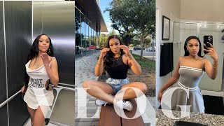 VLOG  Fun Date Night  Movies  Megan Thee Stallion Concert  More  Janaye Penn [upl. by Ymorej]