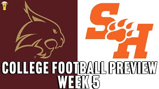 Texas State Bobcats vs Sam Houston State Bearkats  Week 5 College Football  92824 [upl. by Macpherson]