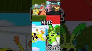 Who the Best spongebob spongebobsquarepants funny memes squidward spongebobexe cosplay [upl. by Cacilie]