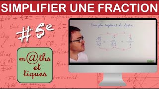 Simplifier une fraction 1  Cinquième [upl. by Nosna]