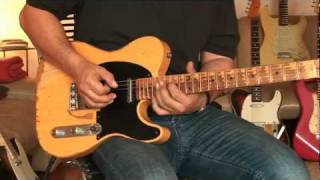 2011 Fender Custom Shop 52 Telecaster Heavy Relic Part1 [upl. by Azzil]