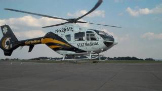 STAT MedEvac N522ME Start Up And Take Off From KAGC [upl. by Ellon]