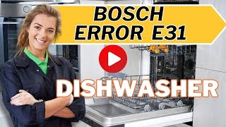 bosch dishwasher e31 error code [upl. by Rici]