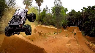 Aerial Insanity  Traxxas XMaxx Goes Big [upl. by Atlas939]