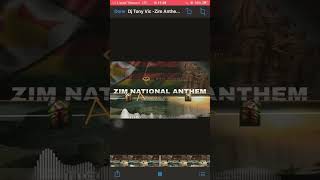 Zimbabwean National Anthem Amapiano amapiano zimcelebs djmaphorisa southafrica [upl. by Oiril]