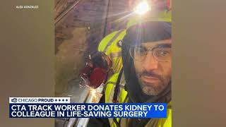 CTA track workers have successful kidney transplant surgery [upl. by Fawn]