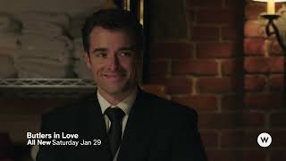 Butlers In Love  New 2022 Hallmark Channel Movie [upl. by Magulac]