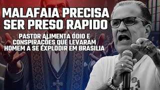 EXPLOSÃO EM BRASÍLIA MALAFAIA ATACA MORAES E INCITA ÓDIO E VIOLÊNCIA [upl. by Locke844]