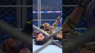 Kairi Sane with an INSANE elbow drop WarGames [upl. by Linell]