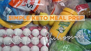 Simple Ketogenic Diet Meal Prep Philippines [upl. by Loriner]