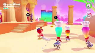 Super Mario Odyssey Longplay  Part 11  Becoming a Lava Bubble amp Hammer Bro in the Luncheon Kingdom [upl. by Ttenneb21]