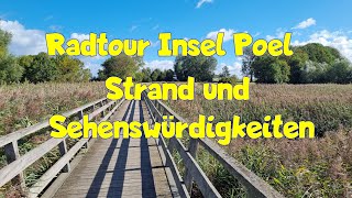 Radtour auf der Insel Poel mit Strand und Sehenswürdigkeiten  Ostsee [upl. by Eymaj]