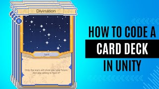 How to code a Card Deck in Unity [upl. by Justin]