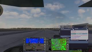 MSFS  G1000 und FSHud ATC testen Dortmund  Köln [upl. by Aneri334]