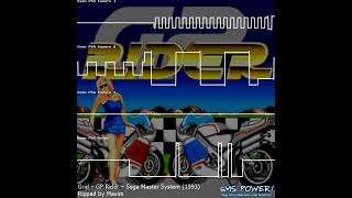 GP Rider  Sega Master System [upl. by Eeslehc]