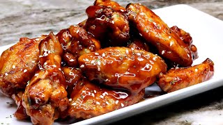 OVEN BAKED SPICY TERIYAKI CHICKEN WINGS [upl. by Ettore]