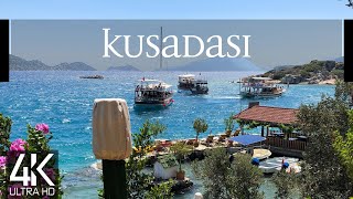 【4K】🇹🇷 Kusadasi from Above 🔥 TURKEY 2022 🔥 Cinematic Wolf Aerial™ Drone Film [upl. by Karb]