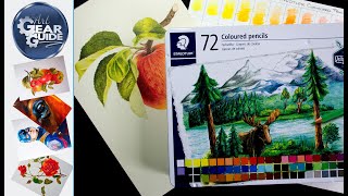 Review of Staedtler Coloured Pencils 72 Set Design Journey Range [upl. by Laris404]