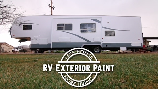 What we have been working on  RV Rustoleum 50 dollar paint job Less House More living [upl. by Farman]