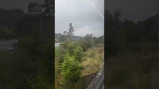 A beautiful view of Thirlmere in Cumbria out the window of the Stagecoach X8 Bus [upl. by Aenotna]