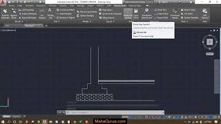 How to Create Break line Symbol in Autocad Breakline Symbol in Autocad [upl. by Fleeman]