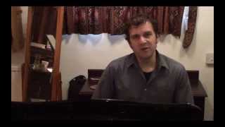 Professional singing lesson  Tenor range breathing and warm up [upl. by Htebezile968]