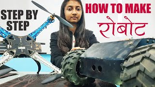 How to Make a Robot at Home  Robotics Project Tutorial  रोबोट बनाने की तकनीक [upl. by Sunny]