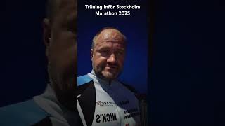 Träning inför Stockholm Marathon 2025 Training for Marathon [upl. by Htaeh]