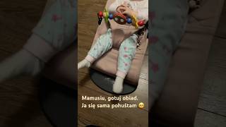 Babybjörn to nie tylko leżaczek Sprawdź sam babybjorn leżaczek zabawa niemowlę bouncer [upl. by Aramoy346]