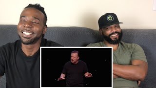 Ricky Gervais SuperNature  Racism and Eskimos Reaction [upl. by Olram]