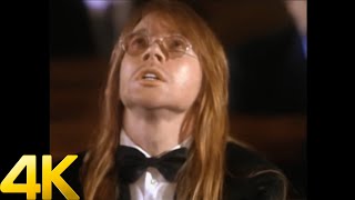 Guns N Roses  November Rain 4K Remastered [upl. by Newnorb]