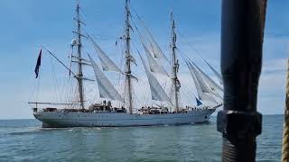 2022 Nederland Tall Ships Races Harlingen Sail Out [upl. by Nevai]